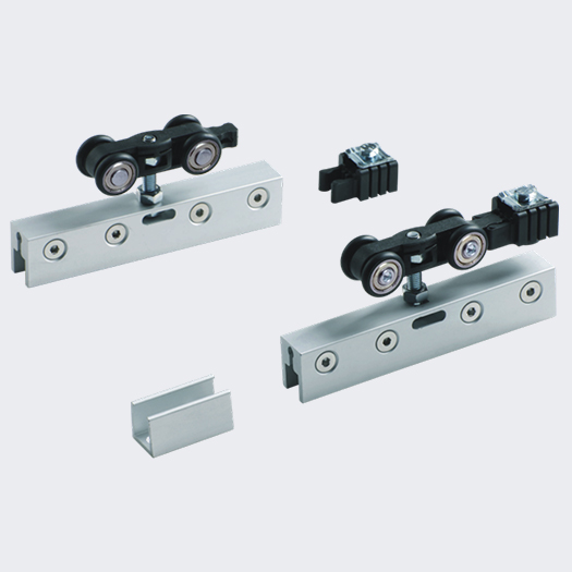 suspending wooden door roller