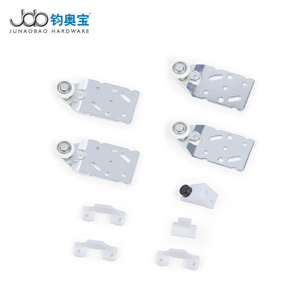 Good Quality Professional Furniture Hardwares Wholesale Cabinet Slide Side-hanging Sliding System Closet Door Roller for Wheels