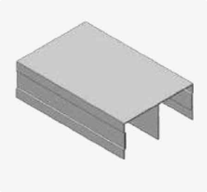 Aluminum Track for Bottom Doors OEM