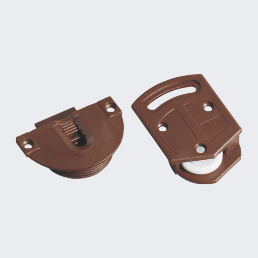 Office Closet Wooden Plastic Sliding Door Roller Wheel