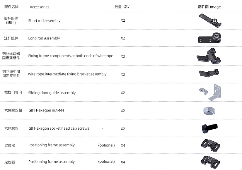 4 doors accessories