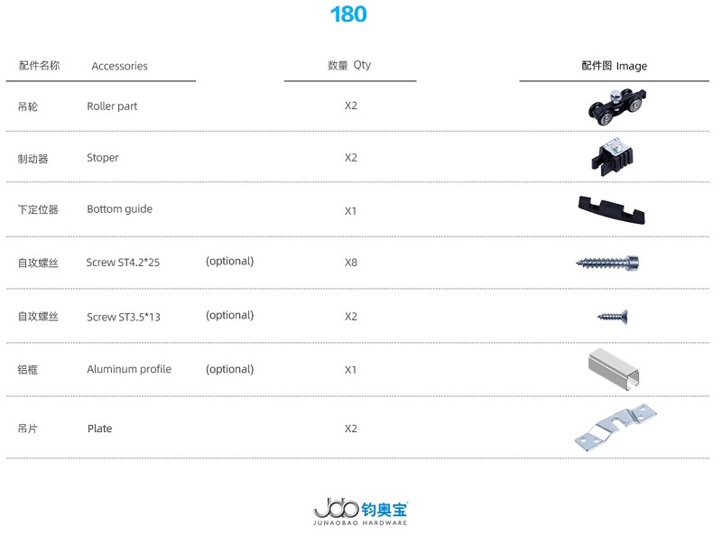 JL-180accessories