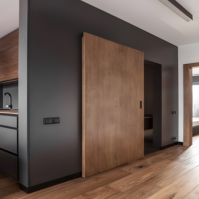 wooden door application