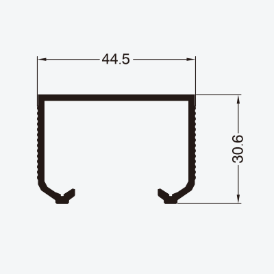 size of grade aluminum profile