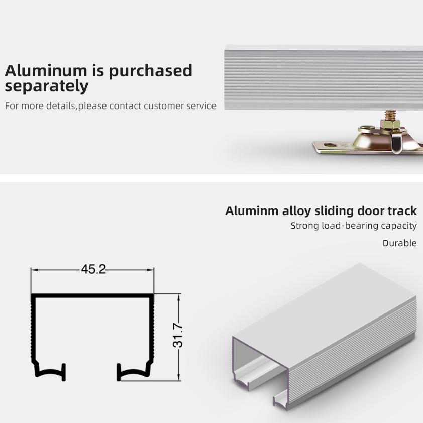 smooth aluminum profile for optional