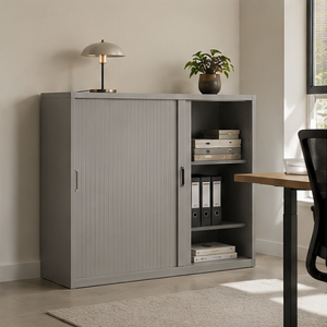 neat office cupboard