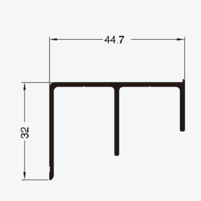 size of bottom track