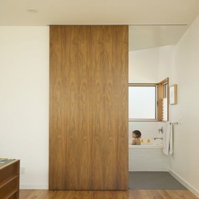 bathroom partition door