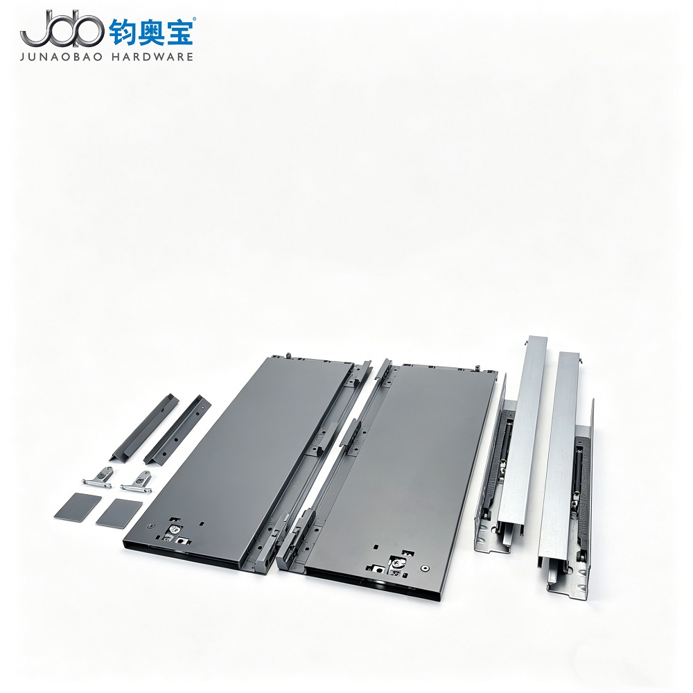 Undermount Soft Close Drawer Box Silent Damping Tandem Drawer Cabinet Hardware