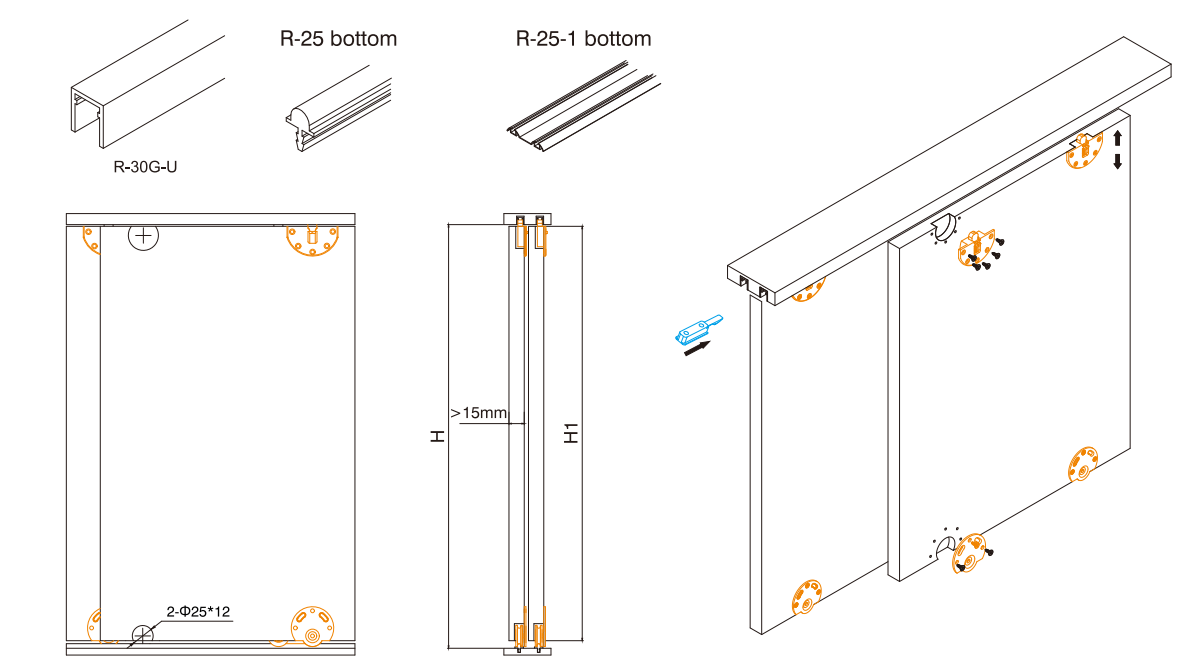installation drawing