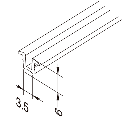 smooth aluminum profile smooth aluminum profile