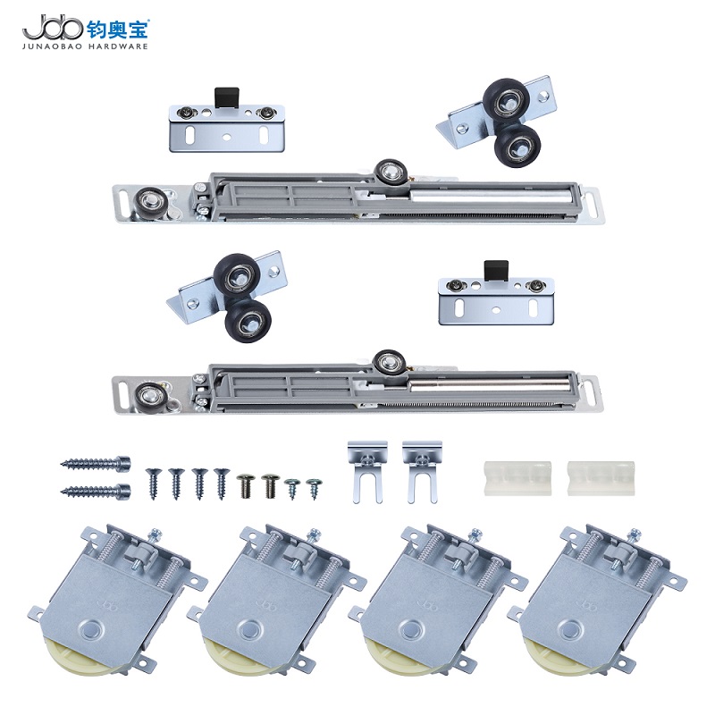 sliding door roller with lock