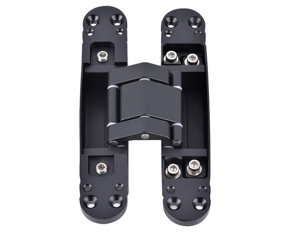 180 degree concealed door hinge