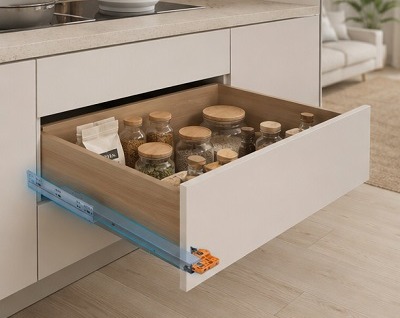 Kitchen Undermount Soft Close Drawer Slide