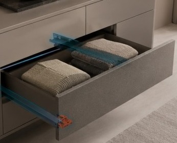 Cabinet Concealed Soft Close Drawer Runner