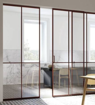 Synchronized Double Sliding Doors: Where Two Panels Move as One